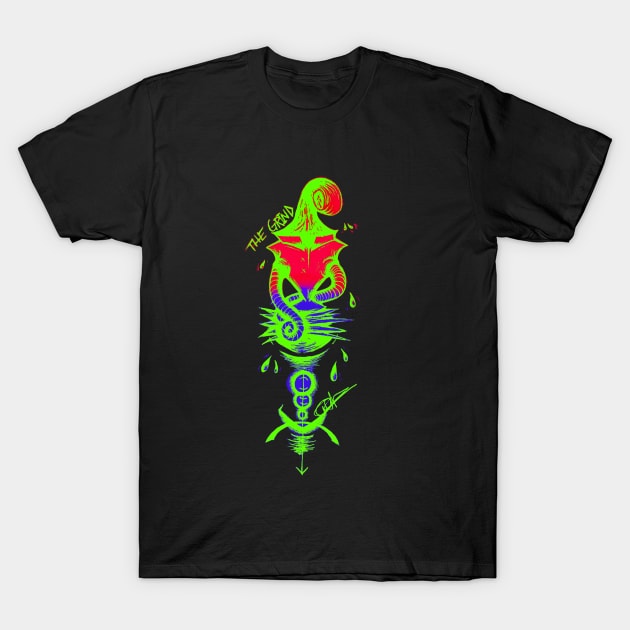 THE GRIND NEON (version 3) T-Shirt by Anewman00.DESIGNS